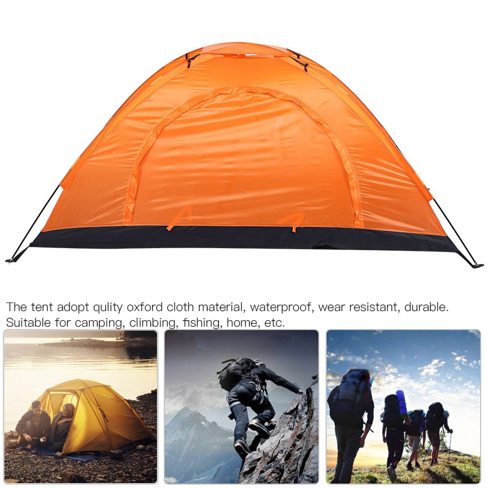 Cheap Goat Tents 200x100x100cm Tent Outdoor Single Person Leisure Waterproof Tent Oxford Cloth Outdoor Tent for Camping Fishing Climbing Tents 